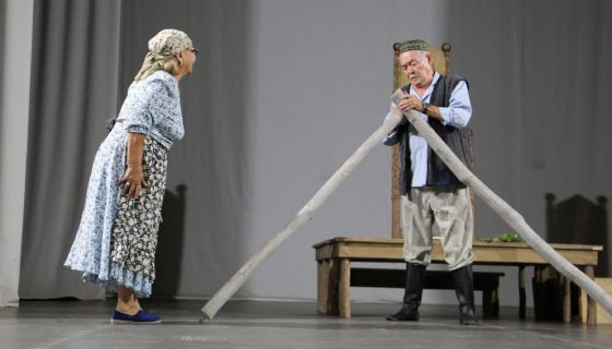 Спектакль «Старик из деревни Альдермыш»